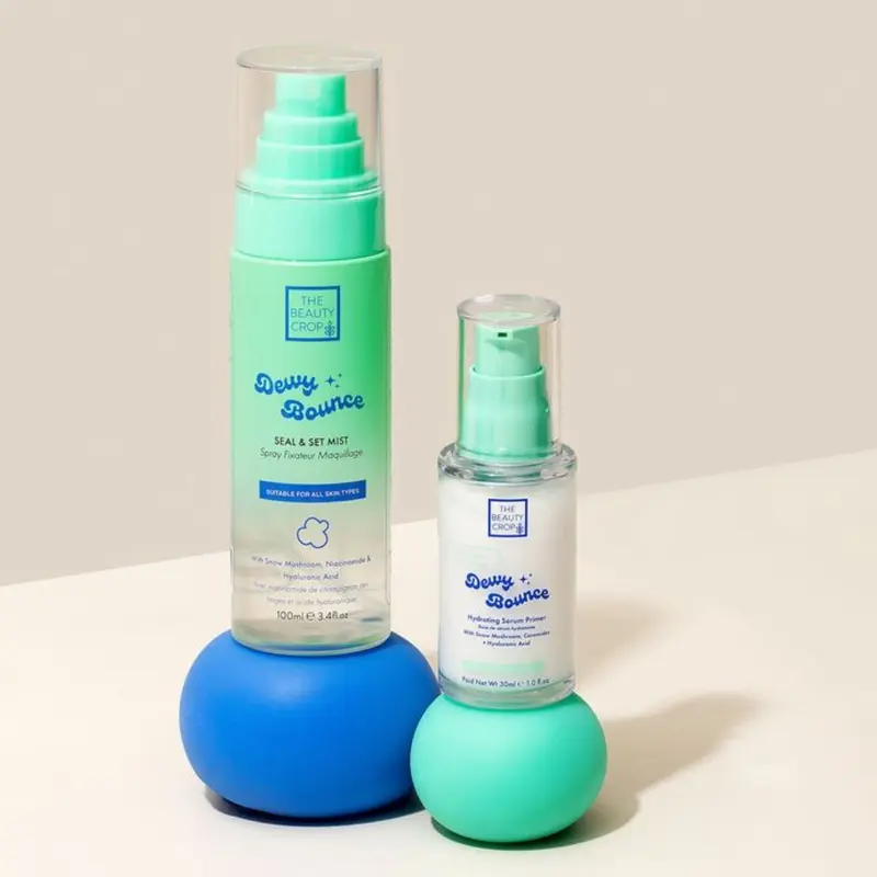 Dewy Bounce Hydrating Serum + 16h Hold Seal & Set Mist Duo - The Beauty Crop 0