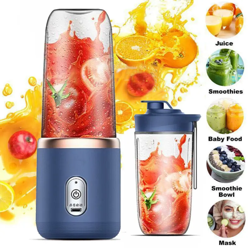 Electric Juice Maker Portable Blender Smoothie USB Mini Juicer Fruit Machine UK 1