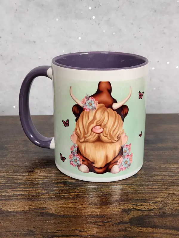 Amazing Gonk Highland Coo Festive Mug for Drinks - Cup, Drinkware Stylish Ceramic 1