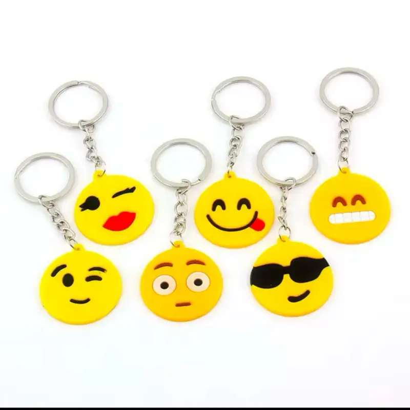 Fancy Smiley Key Chain - Perfect for Carrying Keys keychains