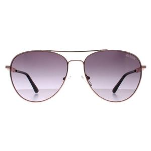 Guess Sunglasses GF6143 28B Rose Gold Grey Gradient