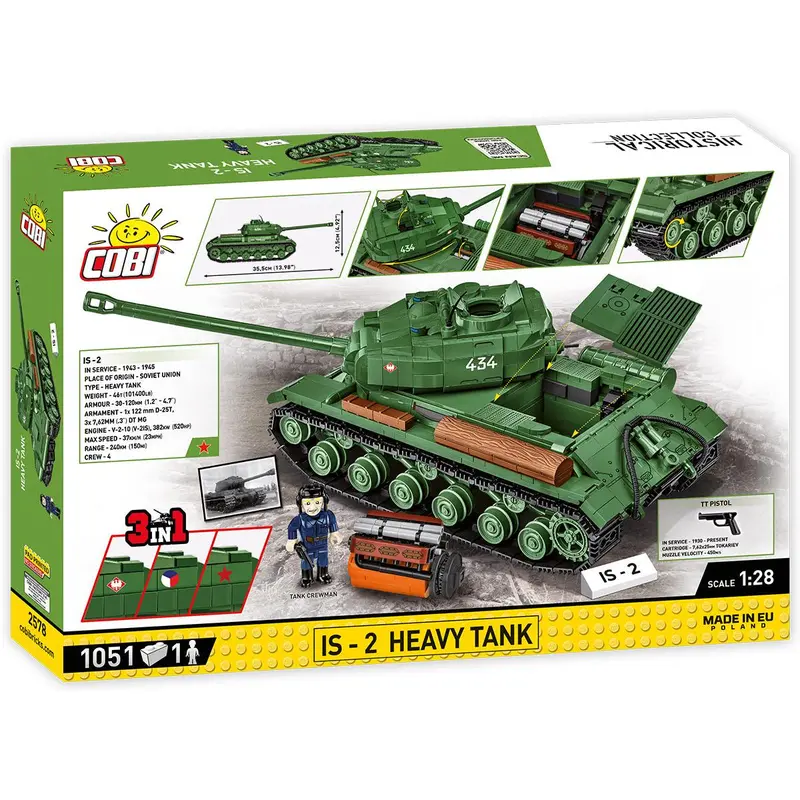WWII IS-2 Tank 3
