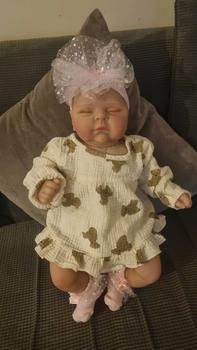 Product Review of Reborn Sleeping Doll, 19-inch Cute Well-dressed Newborn Dolls, Cuddly Realistic Doll Toys for Teens, Reborn Dolls Life-like Company Doll Anxiety Relief Toy for Gift,, Birthday Gifts Ideas from o**y 0