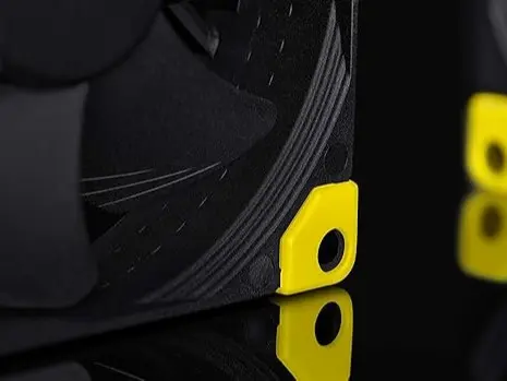 Noctua NA-SAVP5 chromax.yellow, Anti-Vibration Pads for 92mm & 80mm Fans (16-pack, Yellow) 3