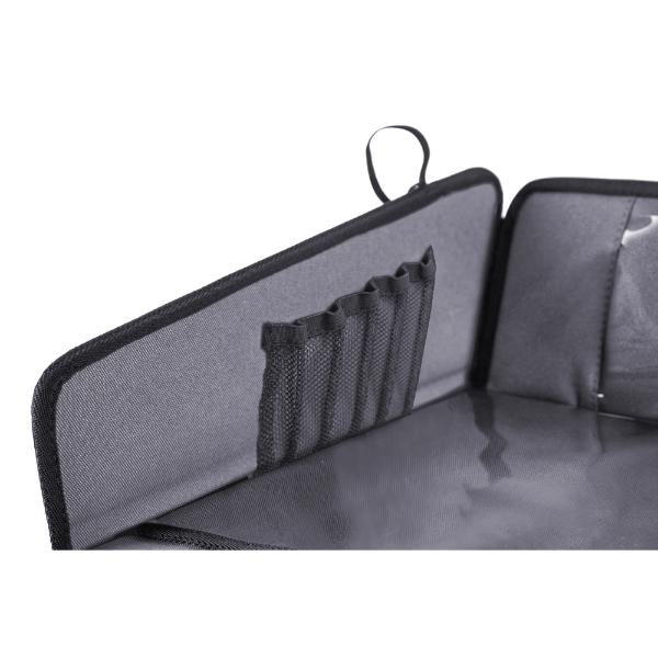 Amana Car Seat Activity Table - Foldable Design, Multiple Pockets, Drawing Board, Easy to Clean 3