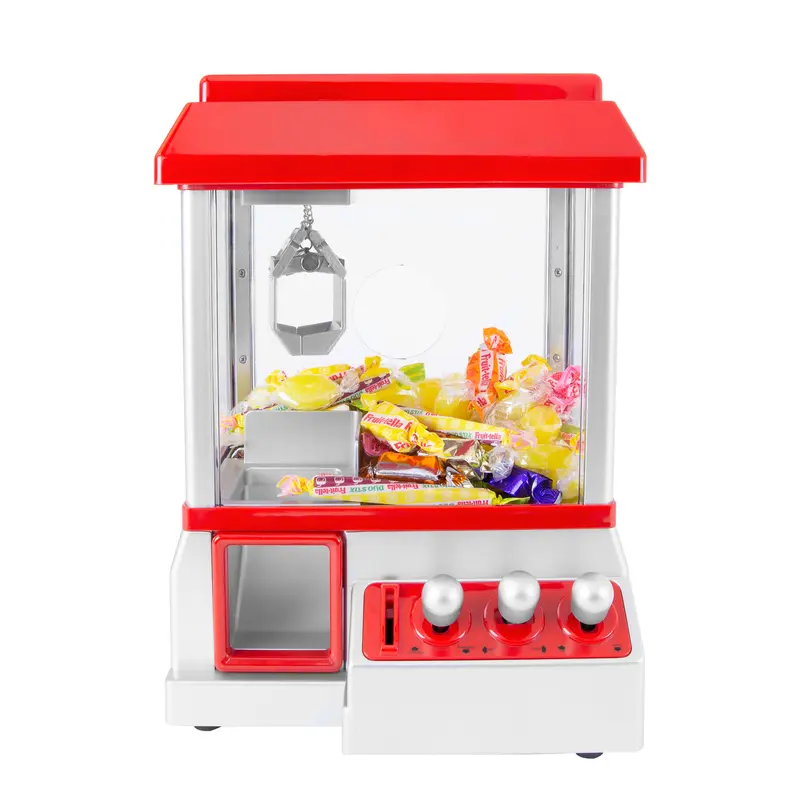 Mini Candy Grabber Refillable 3 Joysticks Grabbing Claw Coins Money Arcade Game 4