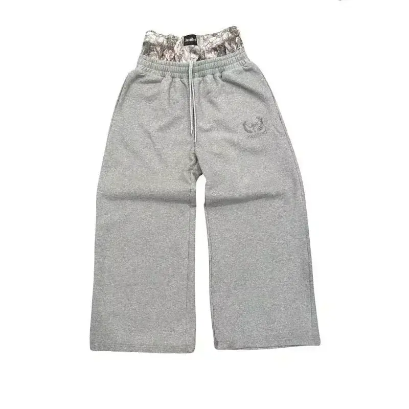 Y2K Street Fashion Dirty Styleg Fashion Double Waist Pants Women High Street Jogger Drawstring Sweatpants Loose Cargo Trousers Womenswear Bottom