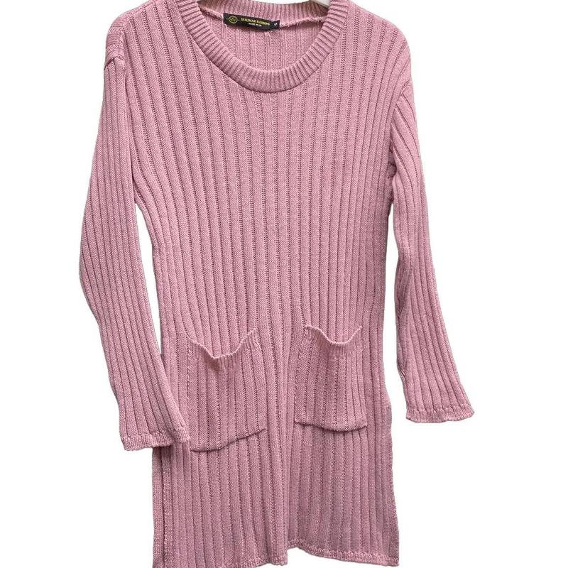 New Ladies Knitted Co-Ord Set with 2 front pockets ,Small, Medium, Large Winter,  Black, Grey, Dusty Pink And Grey Casual Wear 6