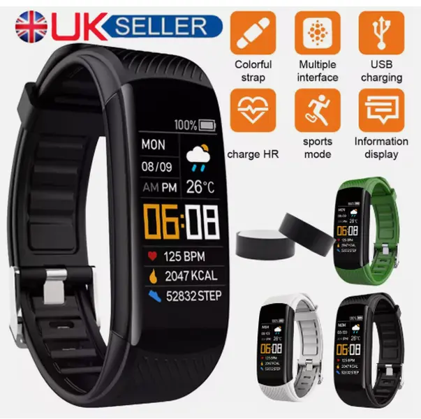 2024 NEW Fit*bit Smart Watch Activity Tracker Fitness Watches Heart Rate Monitor
