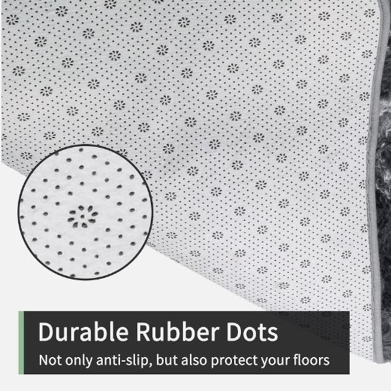 Product Introduction of "Luxurious Large Shag Rugs: Soft, Stylish, and Slip-Resistant for Your Home" 6