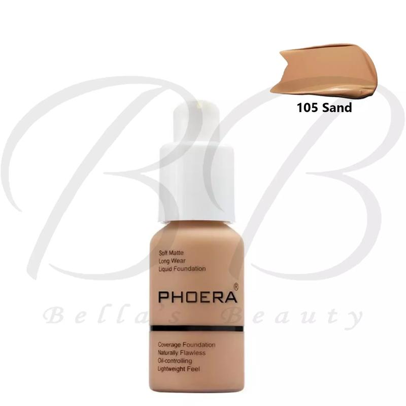 PHOERA Bottle Liquid Matte Flawless Long Lasting Foundation 30ml 5
