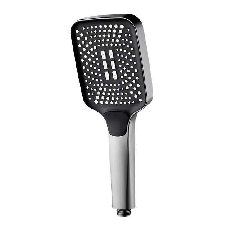 Product Introduction of High-Pressure Handheld Shower Head with 3 Adjustable Spray Modes - Large Water Flow, Water-Saving, Durable ABS Design for Comfortable Showering, Easy Installation, Ideal for Home and Hotel Bathrooms 13
