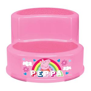 Two Tear Step Stool for kids 10+ Months - peppa or Paw Patrol- OPTIONAL ADD ON: Nuby Toilet Reducer with Splash Guard