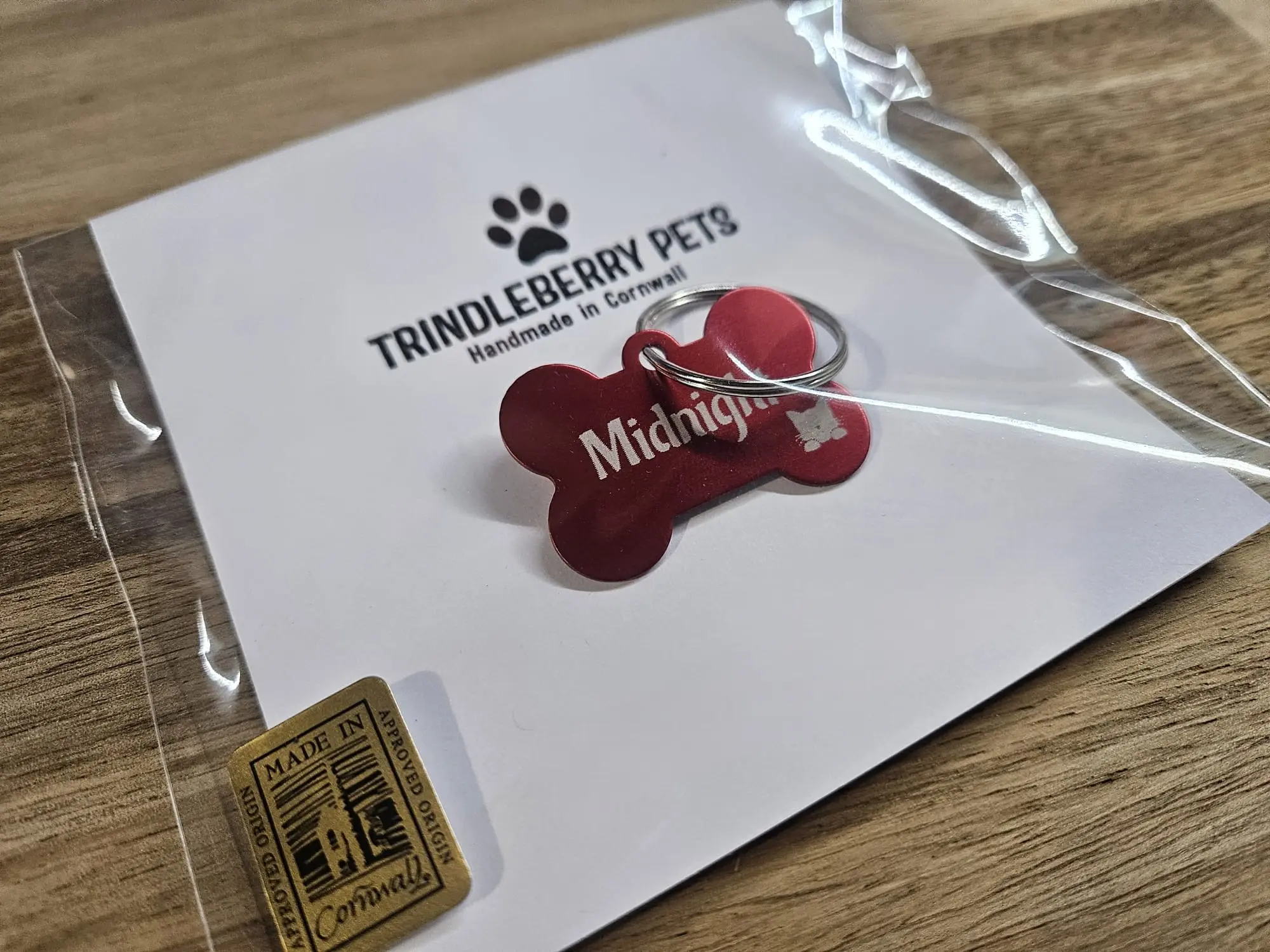 Trindleberry Pets Personalised Pet Tags - ID tag - Collar Tag
