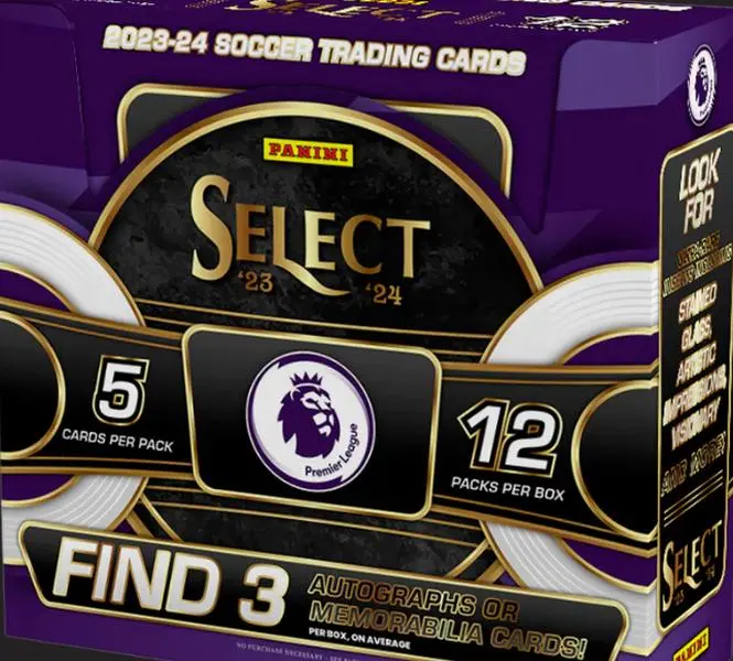 Panini EPL Select 23/24 3 x box break x 1 spot - random team