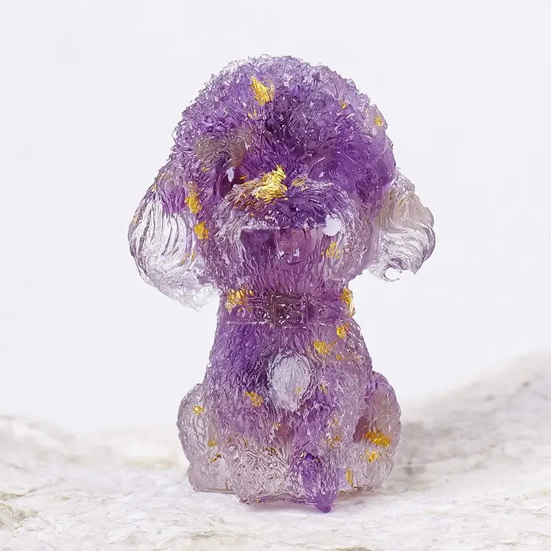 Crystal Dog, Crystal Puppy Christmas Decoration, Crystal Resin Crystal Dog, Halloween Gift, Reiki And Chakra Crystals, Christmas Gift, Crystal Gift, Home Decor,  Best Gift Ideas, Natural Crystal Collection, Crystal Decor, Crystal Seller UK, Crystal Shop 6