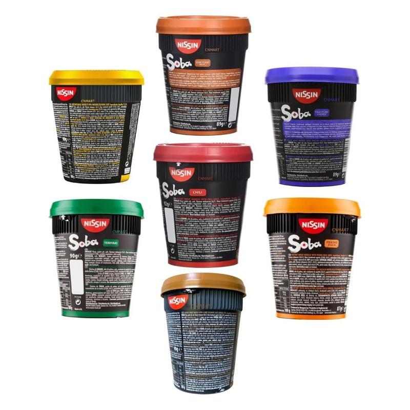World Assorted Cup Instant Noodles Ramen Customised Bundle | Free Wisemax Chopsticks Included | Perfect Gift 1