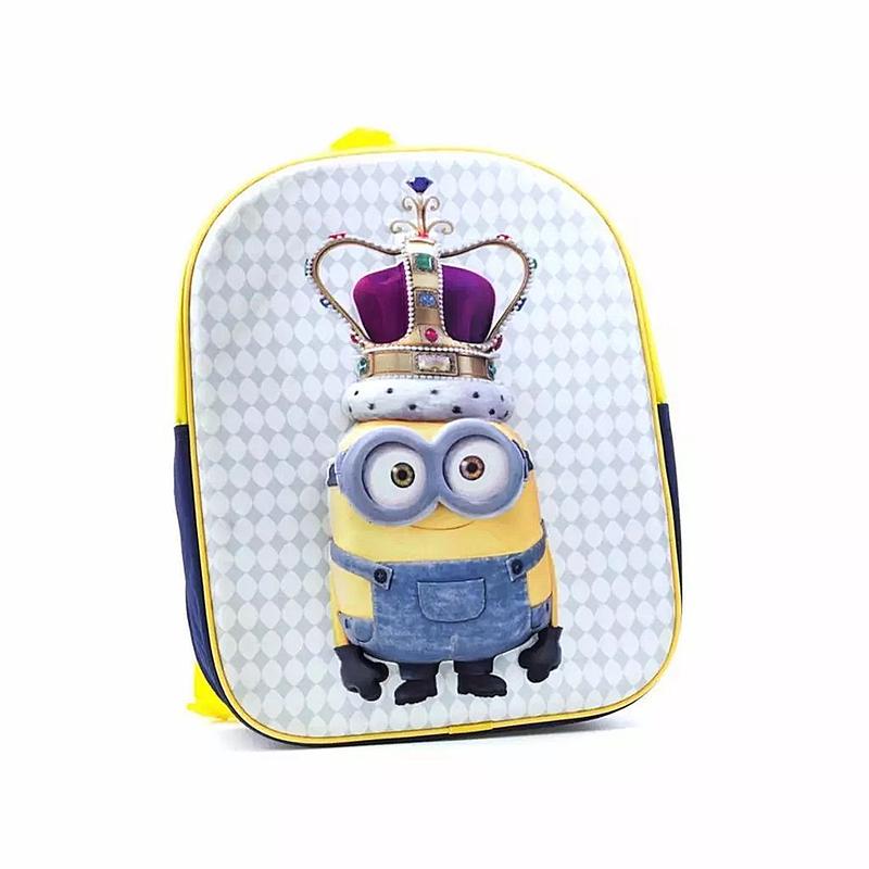 Despicable Me Minions King Bob 3D EVA School Bag Rucksack Backpack 1