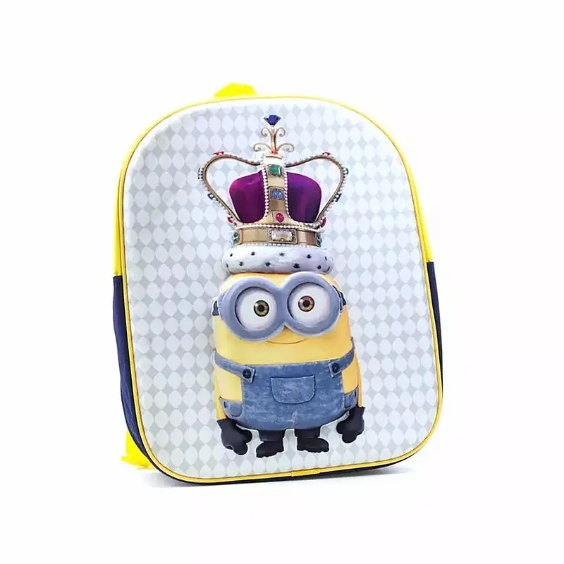 Despicable Me Minions King Bob 3D EVA School Bag Rucksack Backpack 1