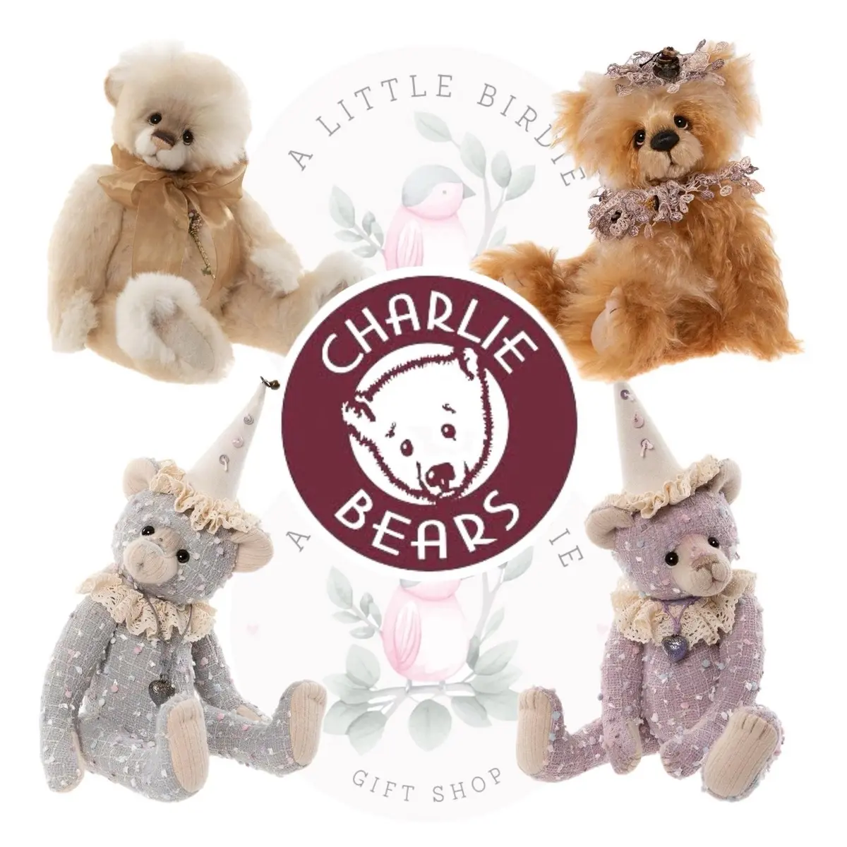 Charlie Bears limited edition Isabelle, minimo and signature collection and limited edition premium collectors plush & Teddy bears