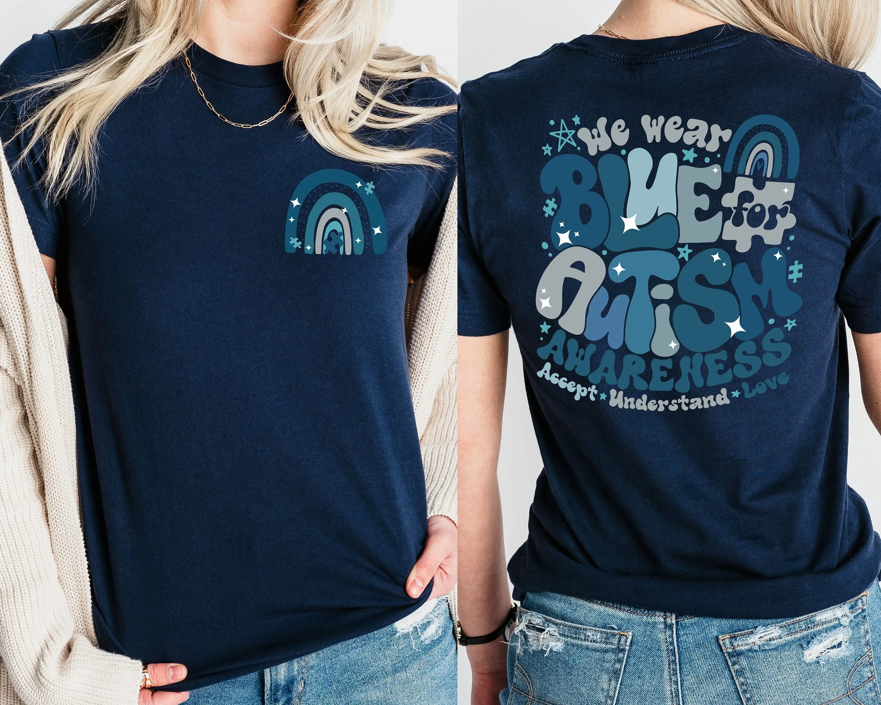 Autism Buddy Autism Awareness Shirt In April We Wear Blue Occupational Therapy Tee Comfort Colors Special Education Gift Aba Therapy T-shirt UKY17025283