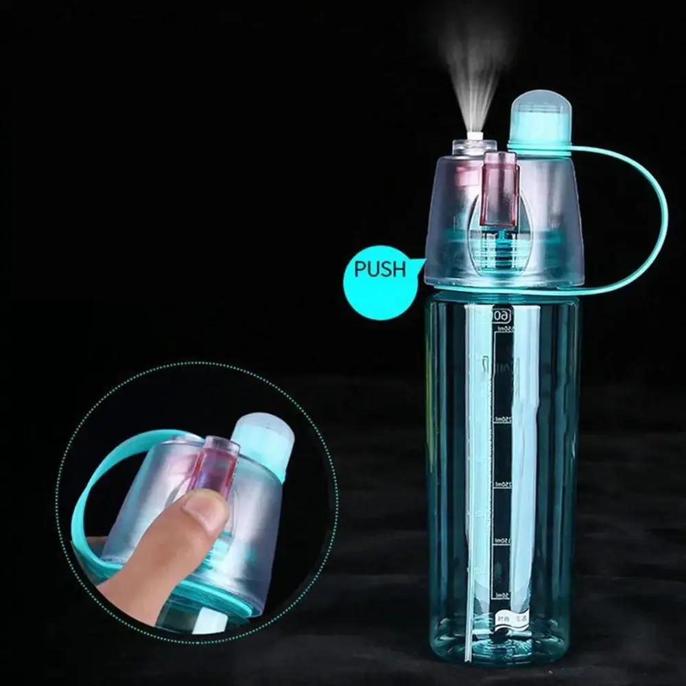 Reusable Mist Water Bottle Drinkware Plastic