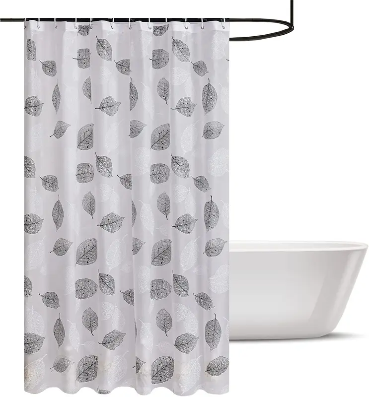 Mould & Mildew Resistant Shower Curtain – Heavy-Duty Water-Repellant Fabric for Bathrooms 8