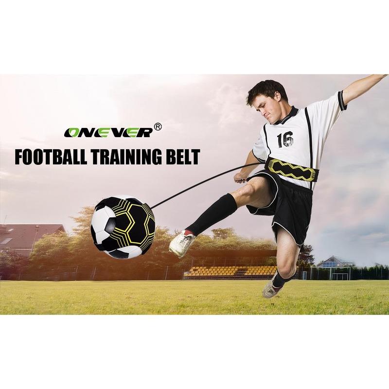 Football Kick Trainer- Football Training Equipment, Soccer Solo Skill Practice Training Aid, Training Aid Football Skills Improvement for Kids Adults 8