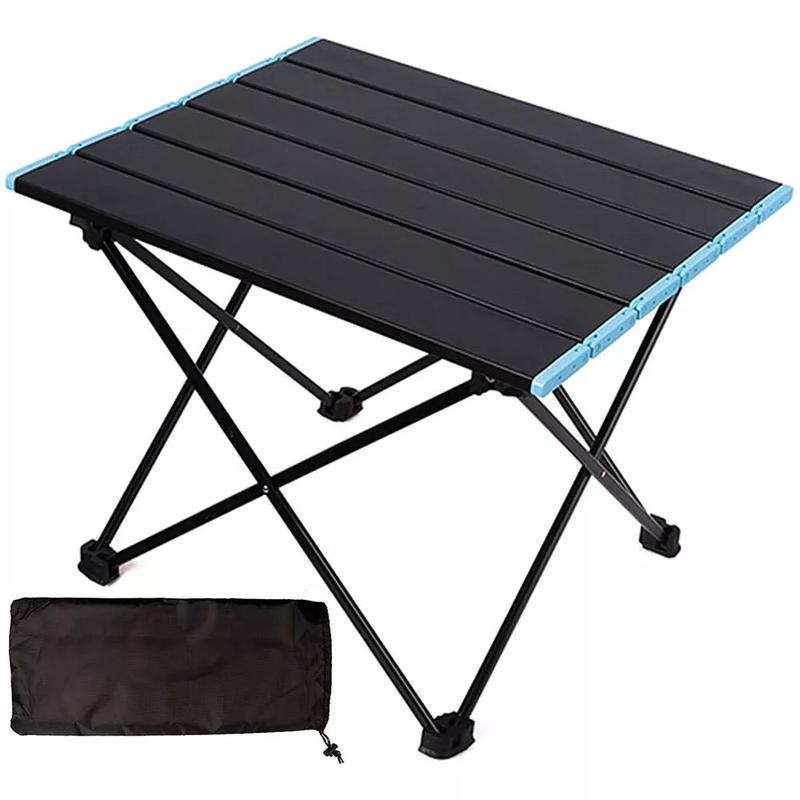 Folding Camping Tables With Carry Bag Portable Garden Picnic BBQ Beach Fishing 1
