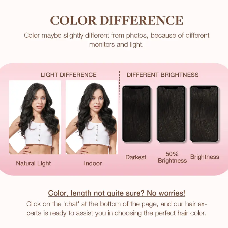 GOOGOO Hair Extensions Tape in Human Hair Natural Straight 4