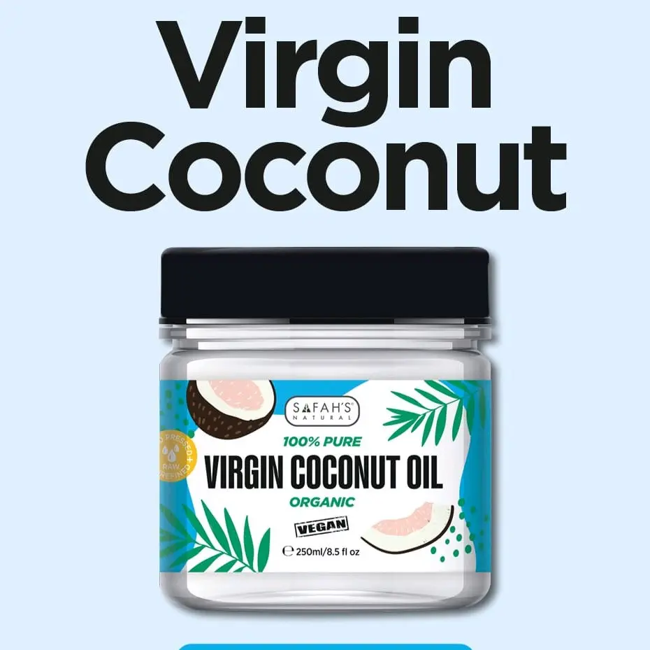 Organic Coconut oil 100% pure - Body Care Comfort Moisture Moisturize Cosmetic