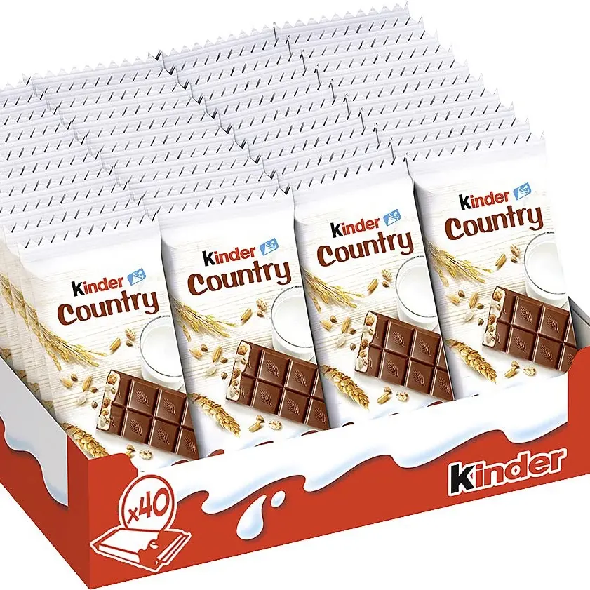 Kinder Country Chocolate Cereal Bar 40 Pack