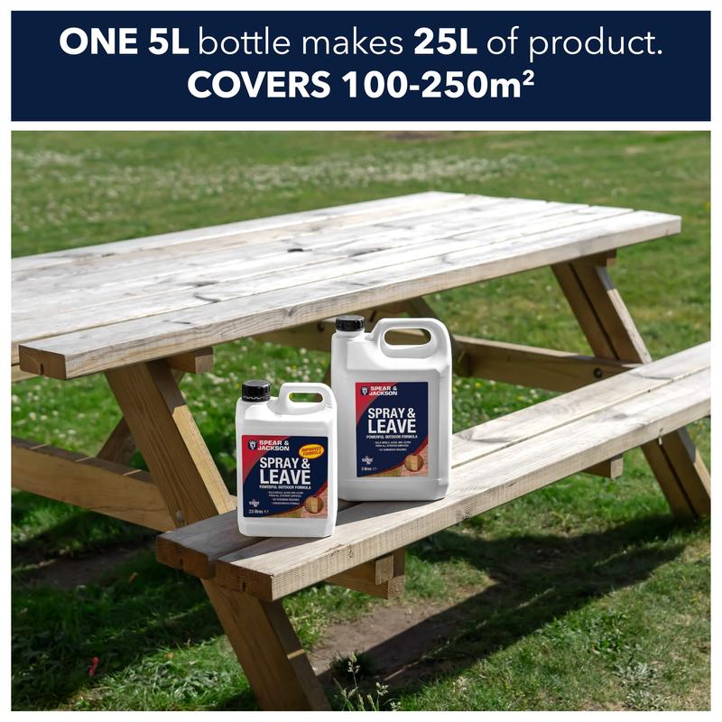 Spear & Jackson Spray and Leave Concentrate 5L 2