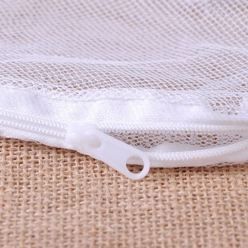 1-10x Nylon Mesh Zip Net Bag Aquarium Fish Tank Pond Filter Supplies Media Tool 7