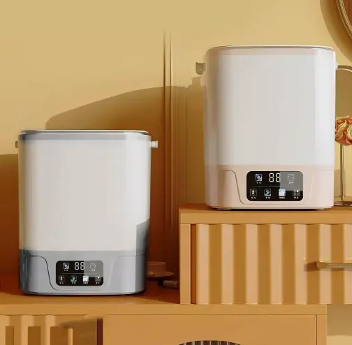 Automatic Clothes Washing Machine Water-Saving Clothes Washer for Home Bathroom 2