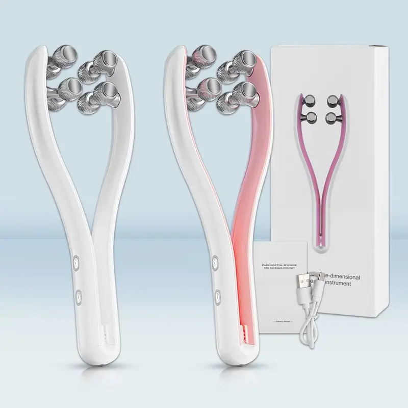 Y-Shape Facial Roller & Face Lifting Massager – Anti-Double Chin & Skin Firming Beauty Tool 1