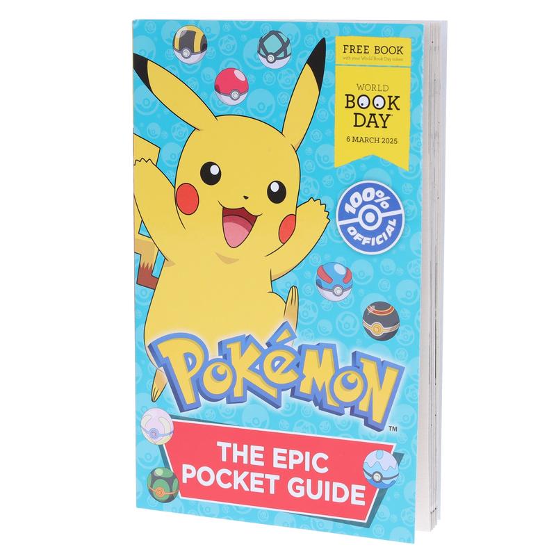 Pokémon The Epic Pocket Guide: World Book Day 2025 - Ages 5-8 - Paperback 1