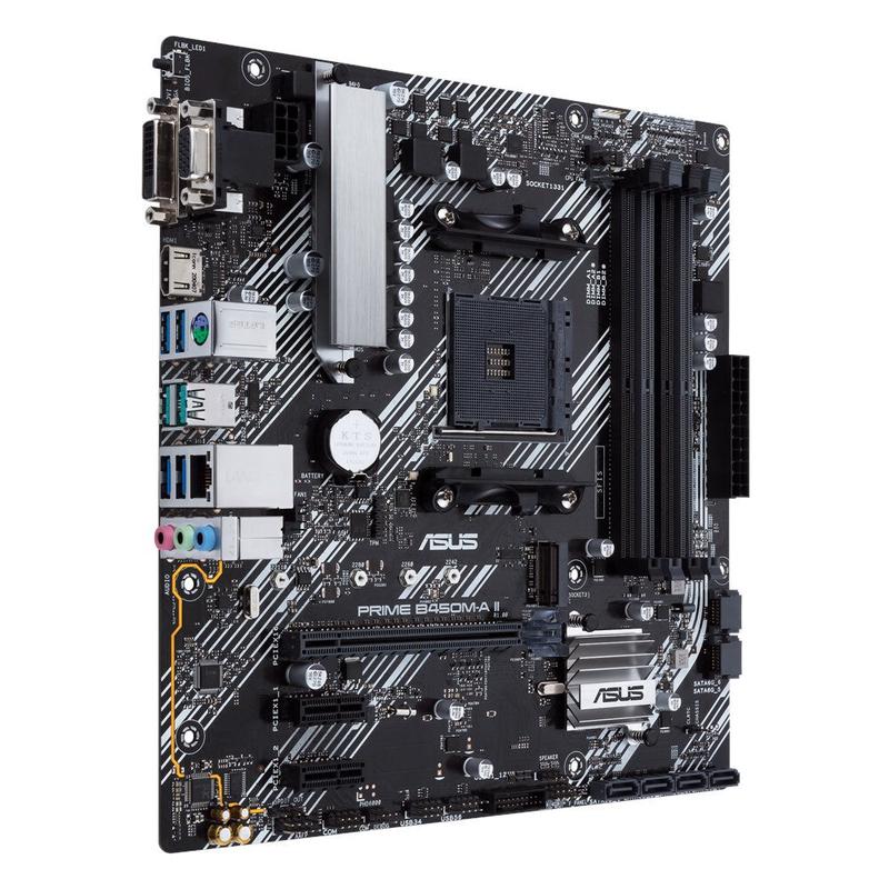 ASUS PRIME B450M-A II AMD B450 Socket AM4 micro ATX 1