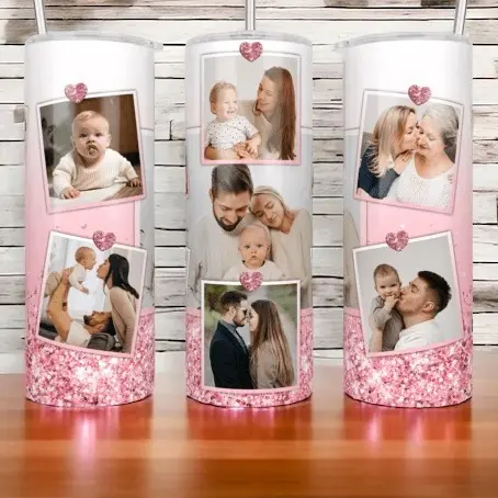 Personalised Photo Tumbler, Custom Picture Tumbler, Insulated Photo Tumbler, Gift for Her, Keepsake Tumbler drinkware 4