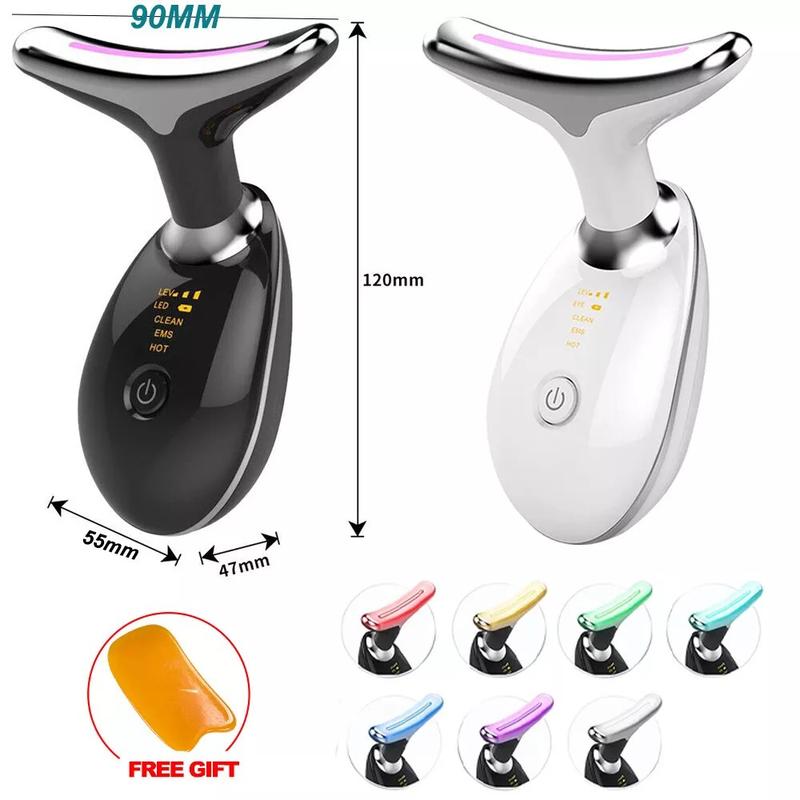 7 in 1 Red Light Therapy Anti Aging Face Neck Massager Electric Face Lift Device for Facial Comfort skincare machine beauty 1