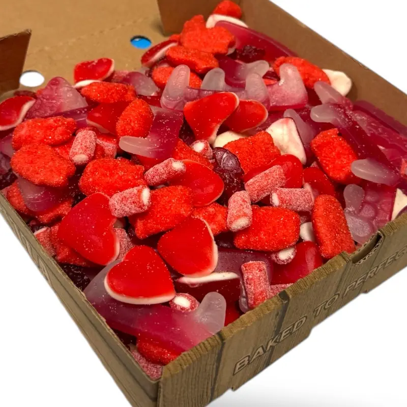 RED Sweet Mix | Choose Your Size | Halal Sweets UK Snack Candy 1