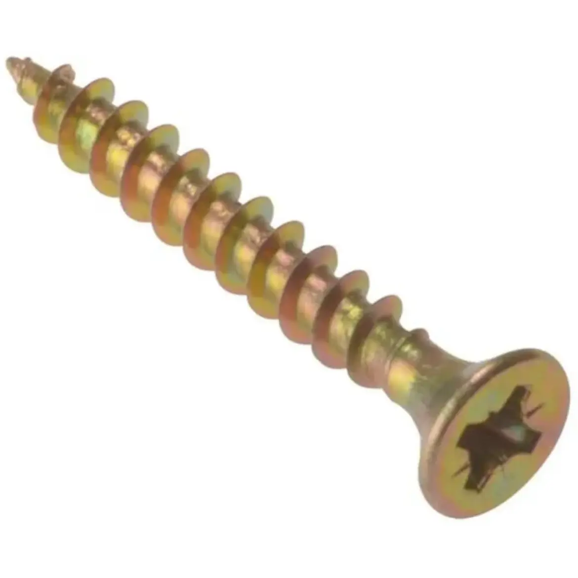 WOOD SCREWS MULTI-PURPOSE POZI COUNTERSUNK CHIPBOARD TIMBER YELLOW 35mm,45mm,70mm,100mm,120mm