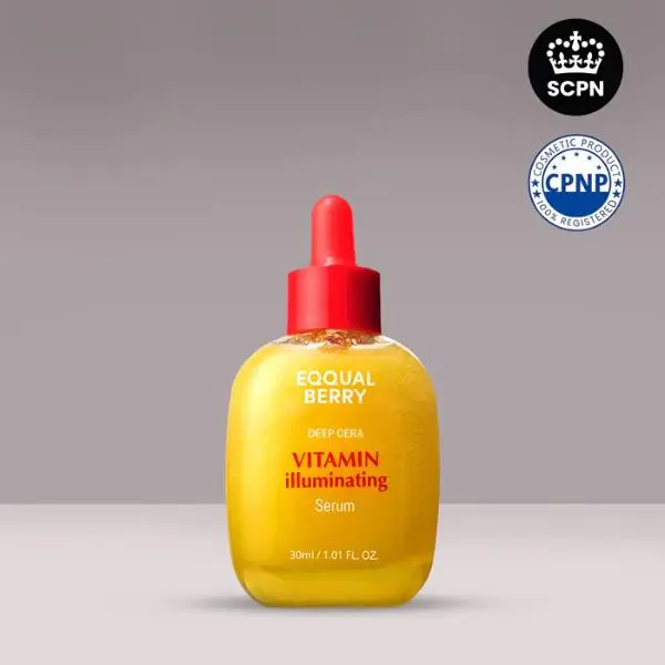 [ Best Seller ] EQQUALBERRY Vitamin C illuminating Serum – Fade Dark Spots, Hydrate & Glow | 40% Acerola, Niacinamide & Hyaluronic Acid | Anti-Aging & Skin Repair – 30ml Skincare Comfort moisturiser face  serum eqqualberry  serum