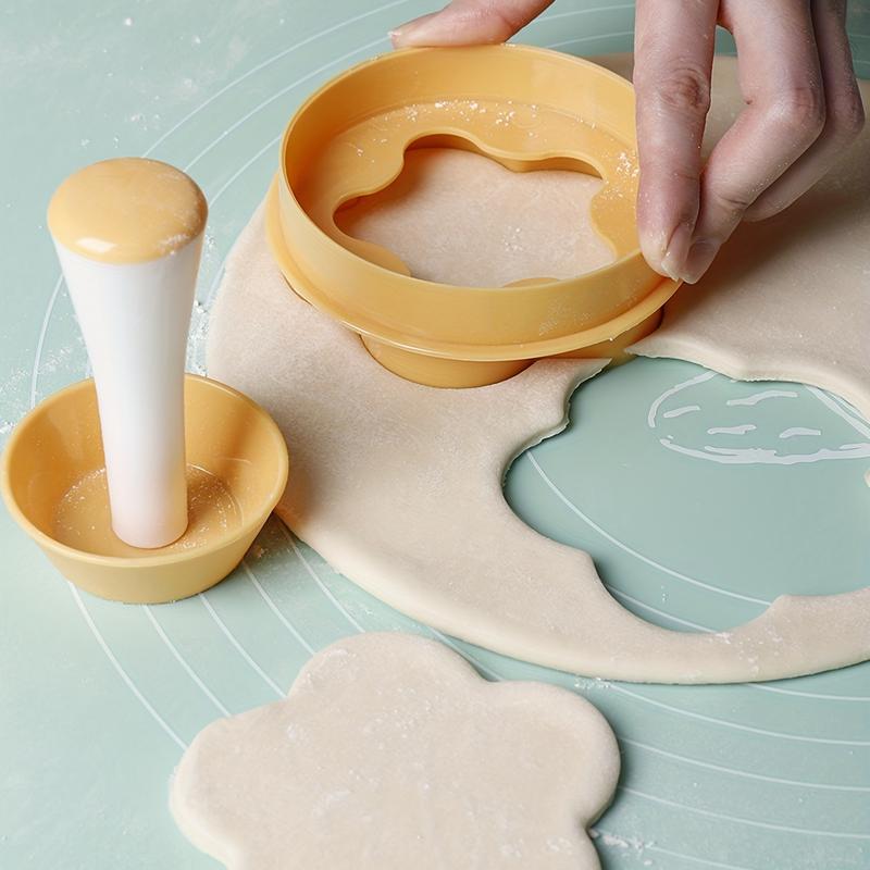 2-Piece Set: Flower-Shaped Pastry Cutter & Tart Tamper for Baking Tarts, Cookies, and Biscuits - Essential Kitchen Gadgets and Accessories 6
