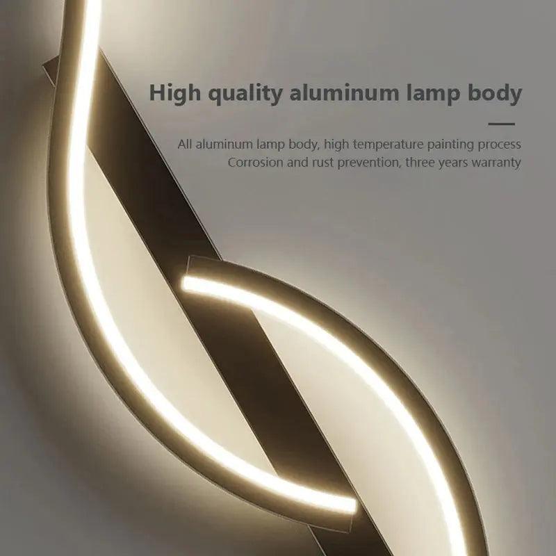Long Strip LED Wall Sconce - Minimalist Indoor Lighting Fixture 4