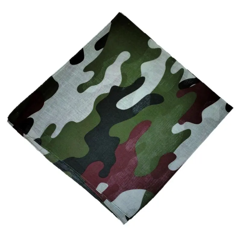 Bandana Paisley Print neck head scarf 100% Cotton Unisex Mixed Colour Pattern 8
