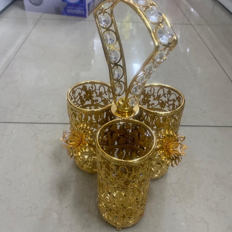 Gold & Silver Cutlery Holders 1