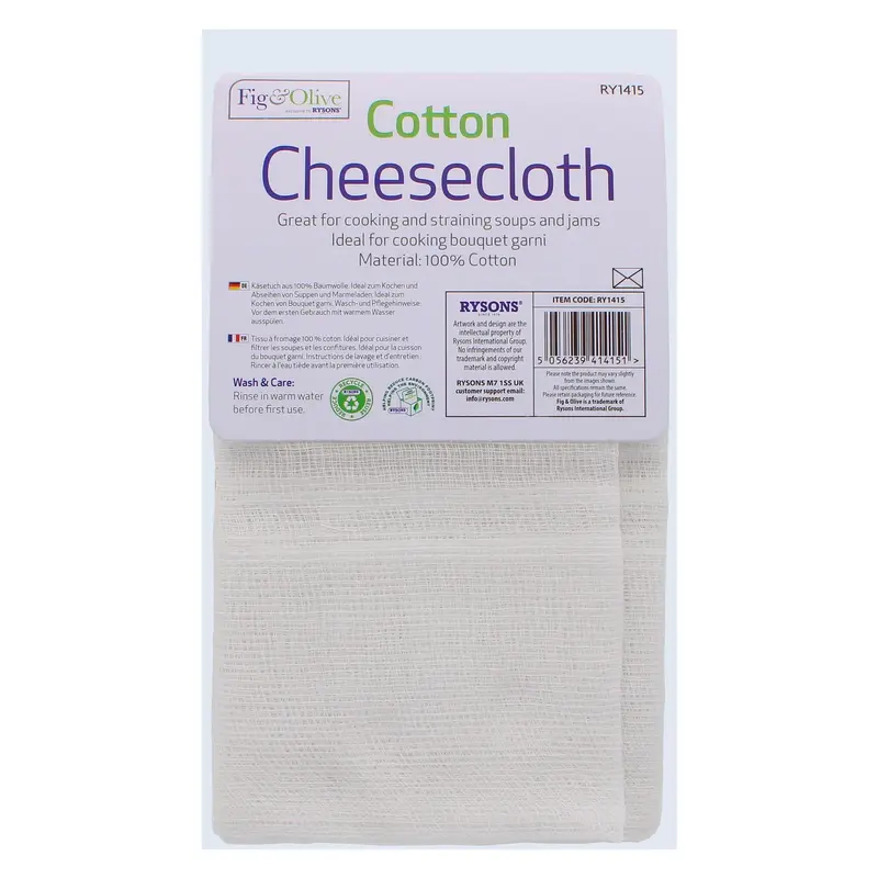 Cotton Cheese Cloth - Ideal for Straining and Draining to Achieve the Perfect Texture in Your Culinary Creations Cleaning Kitchen Mesh Baking Lightweight 3
