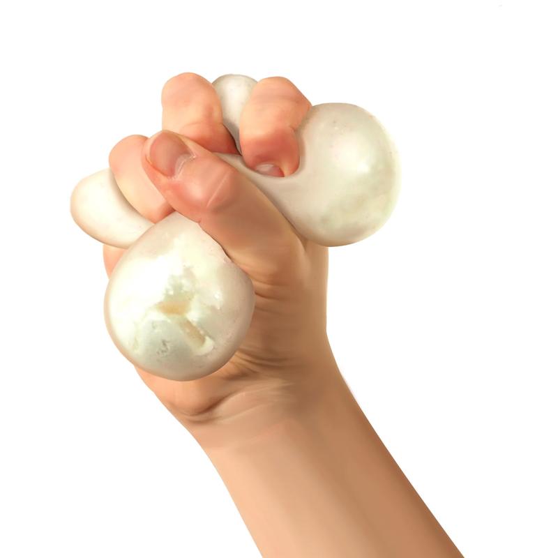 NeeDoh SnowBall Crunch Fidget Toy Snow Anti Stress Sensory Ball 3