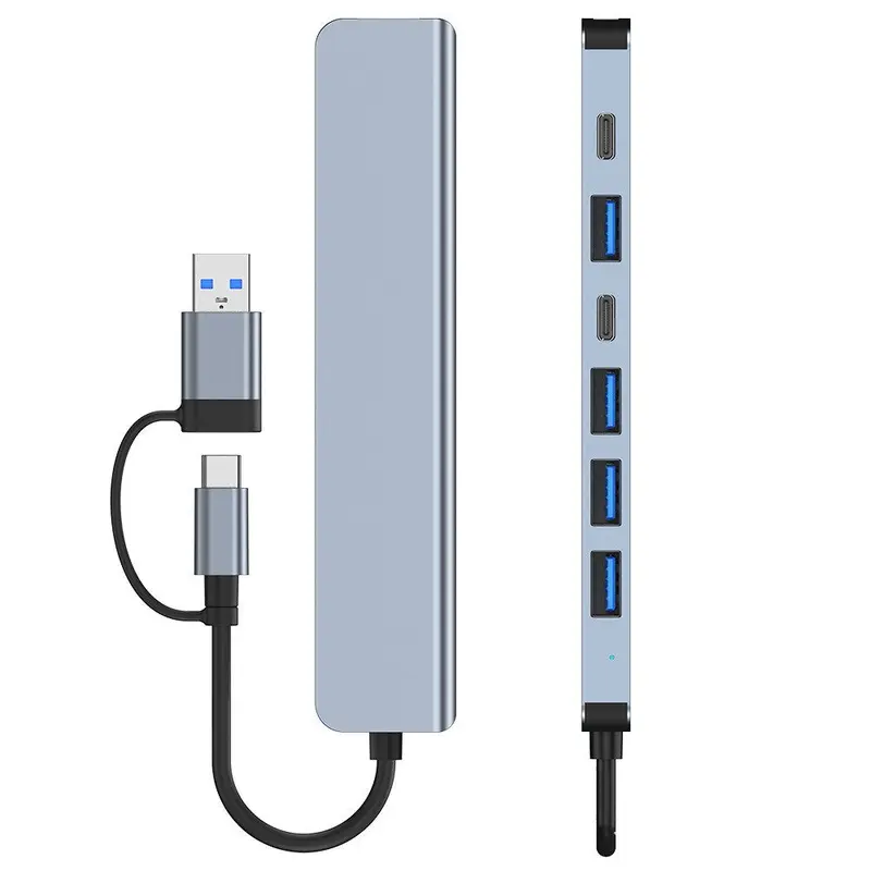 7-in-1 USB Type-C Hub – Multi-Port Adapter with 4K HDMI 0